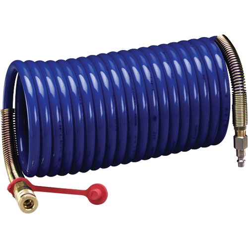 3M Series Loose Fitting Facepieces with Supplied Air-SUPPLIED AIR HOSES, Coiled High Pressure, 50' M & M Nord Ouest Inc