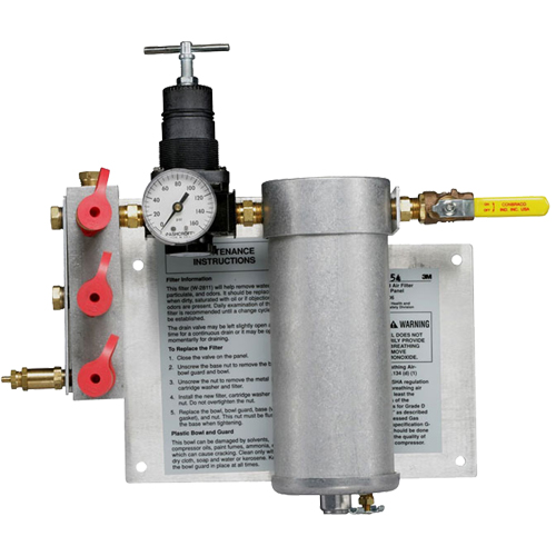 3M Series Loose Fitting Facepieces with Supplied Air-PORTABLE AIR PURIFICATION PANELS, 50 CFM Capacity M & M Nord Ouest Inc