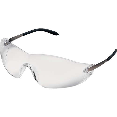 Blackjack&reg; Safety Glasses, Clear Lens, Anti-Scratch, ANSI Z87+/Meets/Exceeds CSA Z94.3 M & M Nord Ouest Inc