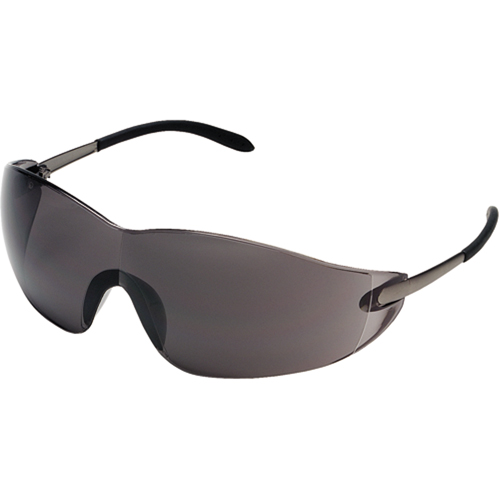 Blackjack&reg; Safety Glasses, Grey/Smoke Lens, Anti-Scratch, ANSI Z87+/Meets/Exceeds CSA Z94.3 M & M Nord Ouest Inc