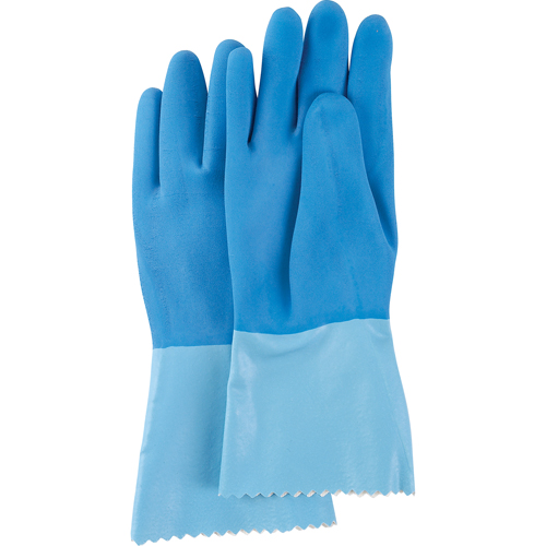 Gants lourds Blue-Grip, Taille 6/Petit, 12" lo, Latex de caoutchouc, Doublure en Interlock, 45 mils M & M Nord Ouest Inc