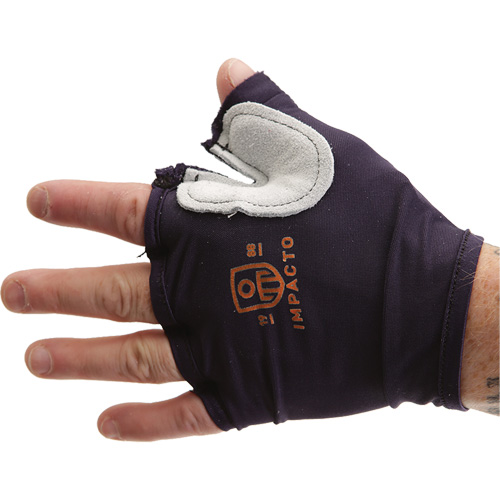 Tool Grip Fingerless Glove with Web Pad - Right, Size X-Small, Suede Palm M & M Nord Ouest Inc