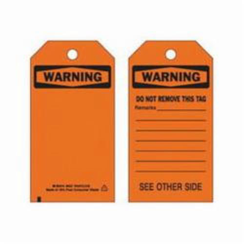 &eacute;tiquettes de s&eacute;curit&eacute; auto-plastifiantes, Polyester, 3" la x 5-3/4" h, Anglais M & M Nord Ouest Inc