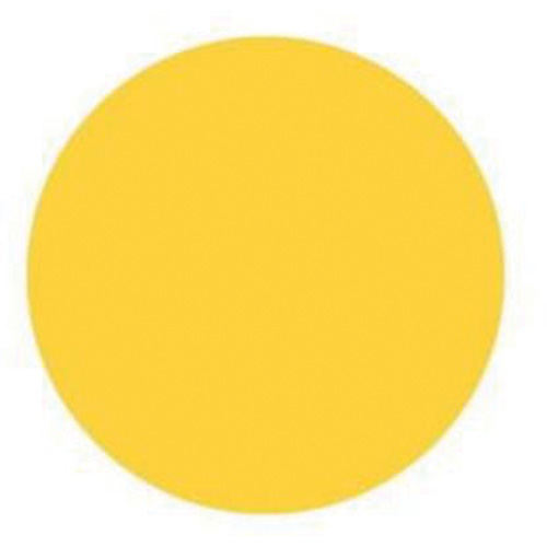 Round Write-On Labels, Circle, 1.5" L x 1.5" W, Yellow M & M Nord Ouest Inc