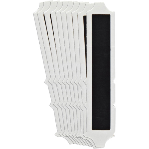 &eacute;tiquettes de lettres et chiffres gothiques individuels Quick-Align, I, 4" h, Noir M & M Nord Ouest Inc