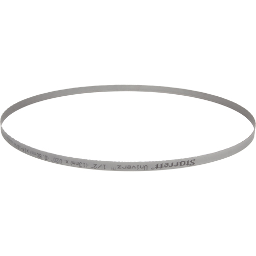 Univerz Portable Band Saw Blade, Bi-Metal, 44-7/8" L x 1/2" W x 0.020" Thick, 14-18 TPI M & M Nord Ouest Inc