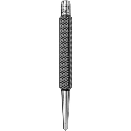 Centre Punch with Square Shank, 5/32" Dia., 3/8" Stock Size, 4-1/4" L M & M Nord Ouest Inc