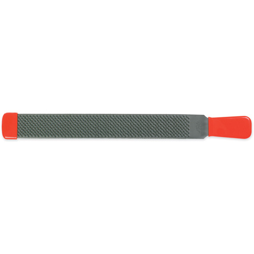 R&acirc;pe et lime pratique pour ferblantier avec poign&eacute;e coussin&eacute;e, Rectangulaire, 17-1/10", Demi-douce M & M Nord Ouest Inc