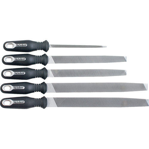 5-Piece Ergonomic File Set, 5 Pcs M & M Nord Ouest Inc