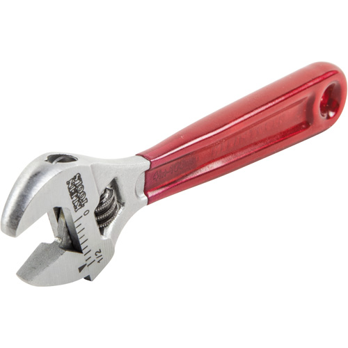 Adjustable Wrench, 4-1/2" L, 1/2" Max Width, Chrome/Polished M & M Nord Ouest Inc