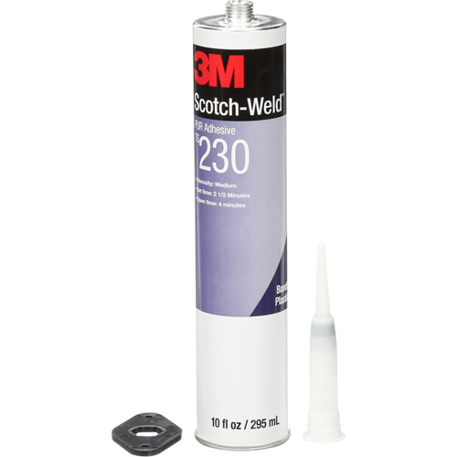 Scotch-Weld PUR Adhesive TS230, 10 oz., Cartridge, White M & M Nord Ouest Inc