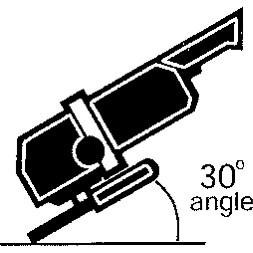Meule rapide A24N, 6" x 1/4", Arbre 7/8", Oxyde d'aluminium, Type 27 M & M Nord Ouest Inc