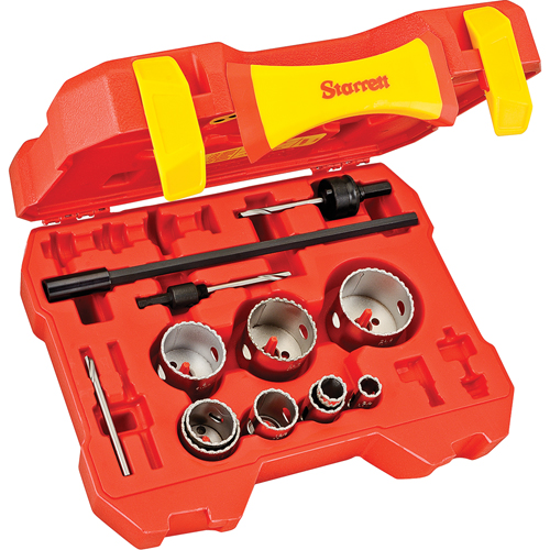 General Purpose Hole Saw Kits, 13 Pieces M & M Nord Ouest Inc