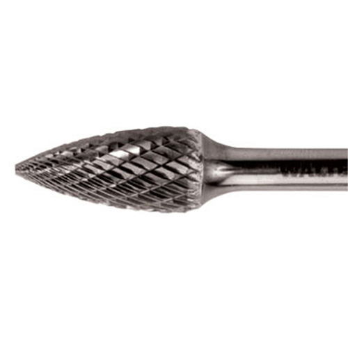 Fraise rotative conique &agrave; deux tranchants, SG-44, 1/8" dia., 1/8" Tige, 1/2" Prof. de la coupe M & M Nord Ouest Inc