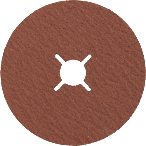 Disque en fibre, C&eacute;ramique, 80, 4-1/2" Dia x 7/8" Arbre M & M Nord Ouest Inc