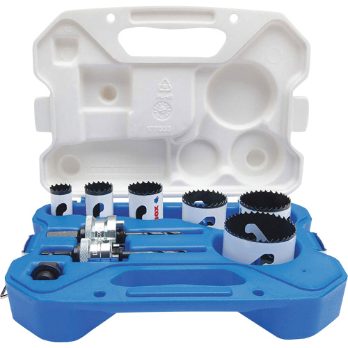 Electrician's Speed Slot&reg; Hole Saw Kit, 9 Pieces M & M Nord Ouest Inc