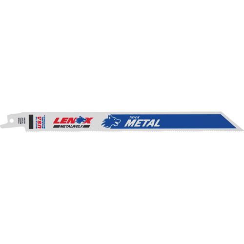 Lames de scie alternative pour le m&eacute;tal, Bim&eacute;tal, 14 Dents par pouce, 9" lo x 3/4" la M & M Nord Ouest Inc