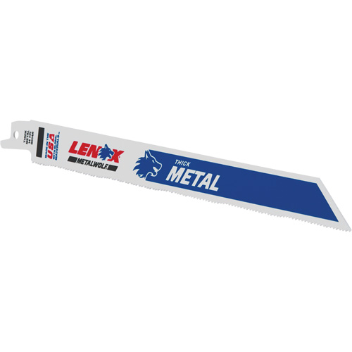 Lames de scie alternative pour le m&eacute;tal, Bim&eacute;tal, 14 Dents par pouce, 9" lo x 3/4" la M & M Nord Ouest Inc