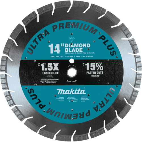 Ultra-Premium Plus Segmented Diamond Blade M & M Nord Ouest Inc