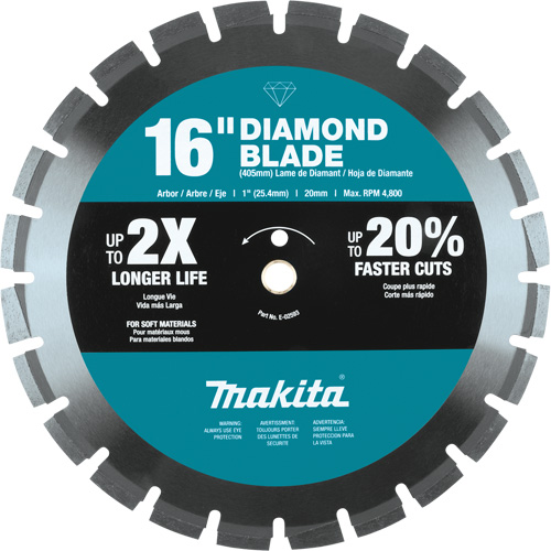 Lame diamant &agrave; bordure segment&eacute;e M & M Nord Ouest Inc