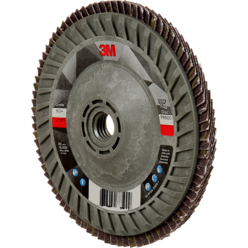 769F Quick Change Flap Disc, 5" x 5/8"-11, Type 29, 60+ Grit, Ceramic M & M Nord Ouest Inc