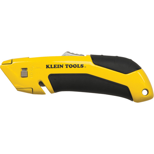 Self-Retracting Utility Knife, Steel, Cushion Handle M & M Nord Ouest Inc