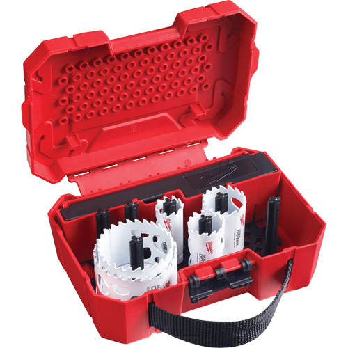 Hole Dozer Carbide Teeth Hole Saw Kit, 9 Pieces M & M Nord Ouest Inc