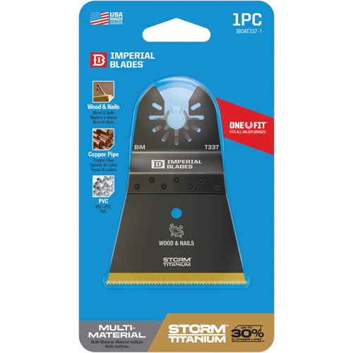 One Fit Storm Titanium Wood & Nails Blade M & M Nord Ouest Inc