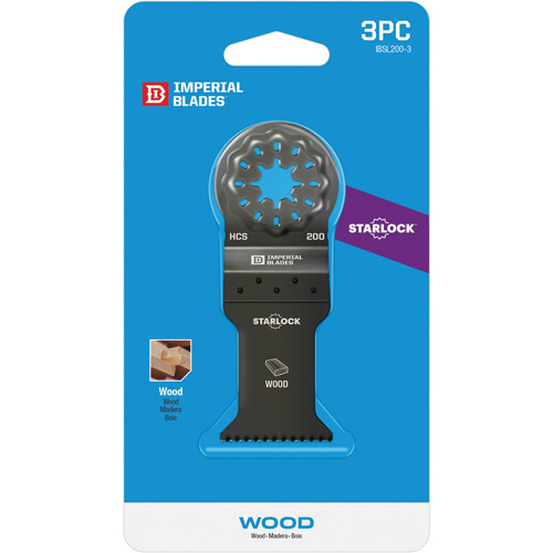 Lames standards pour le bois 1-3/8" Starlock M & M Nord Ouest Inc