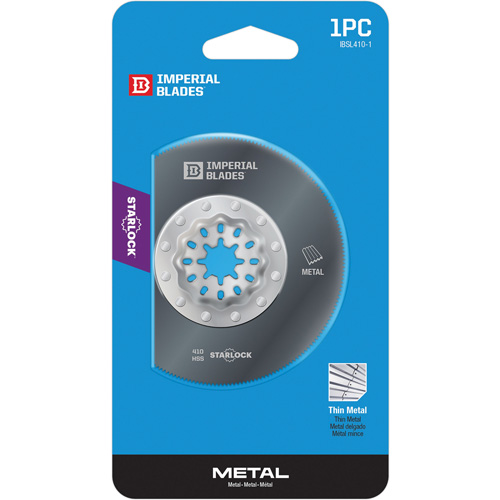 Lame segment&eacute;e mince pour le m&eacute;tal Starlock M & M Nord Ouest Inc