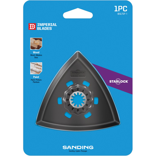 Patin triangulaire pour outil oscillant Starlock M & M Nord Ouest Inc