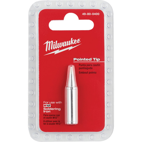 M12 Soldering Iron Pointed Tip, Conical M & M Nord Ouest Inc