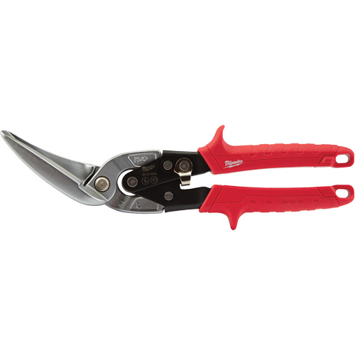Long-Cut Offset Aviation Snips, 3" Cut Length, Straight/Left Cut M & M Nord Ouest Inc