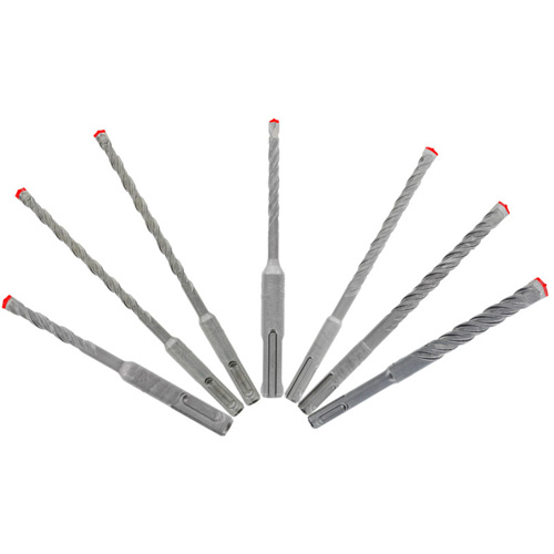 Rebar Demon SDS-Plus 4-Cutter Full Carbide Head Hammer Bit Set, 7 Pieces, Carbide M & M Nord Ouest Inc