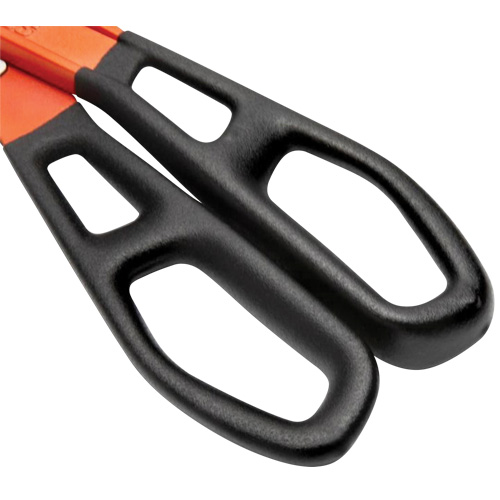 13" Serrated Aluminum Tinner Snip with Dipped Handle, 3" Cut Length, Straight Cut M & M Nord Ouest Inc