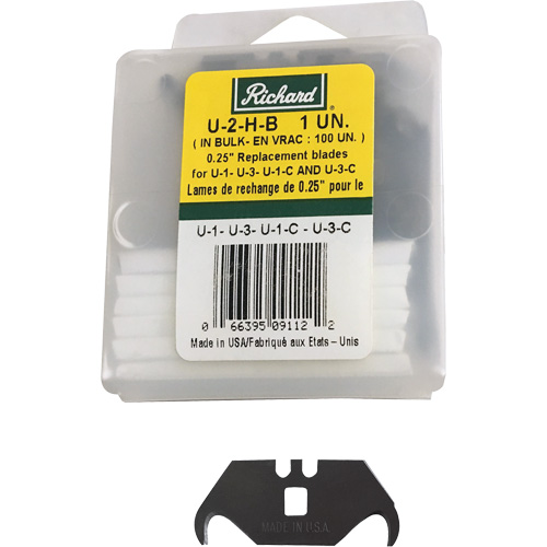 Replacement Hooked Blade, Single Style M & M Nord Ouest Inc