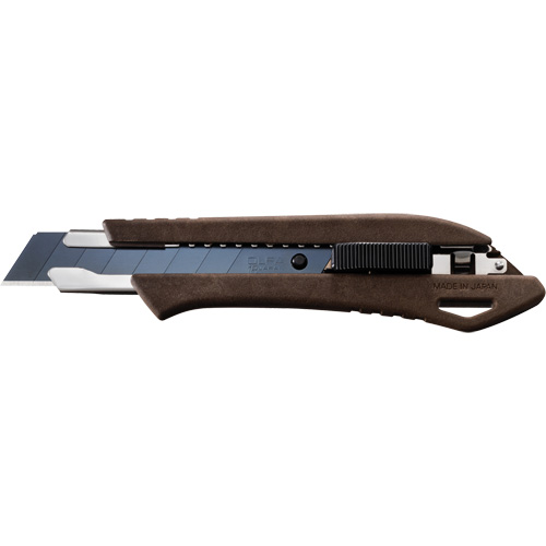 Couteau &agrave; verrouillage automatique, 18 mm, Prise en Bois M & M Nord Ouest Inc