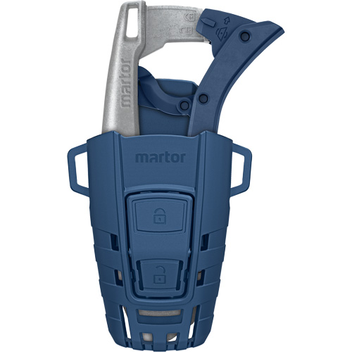 Holster 610 XDR & Secunorm 610 XDR Bundle, Metal Detectable Plastic, Blue M & M Nord Ouest Inc