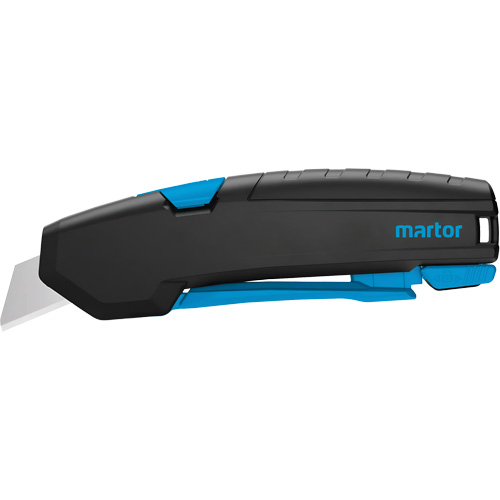 Couteau de s&eacute;curit&eacute; SECUPRO 425 avec lame trap&eacute;zoidale &agrave; pointe arrondie, 21 mm, Prise en Plastique M & M Nord Ouest Inc