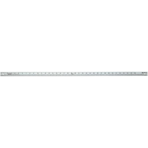 M&egrave;tre-r&egrave;gle m&eacute;trique/imp&eacute;rial, 3.28'/1 m lo, Aluminium, Graduations de 1/8" (1 mm) M & M Nord Ouest Inc