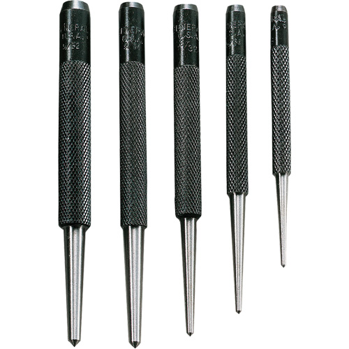 Center Punch Set, 5 Pieces M & M Nord Ouest Inc