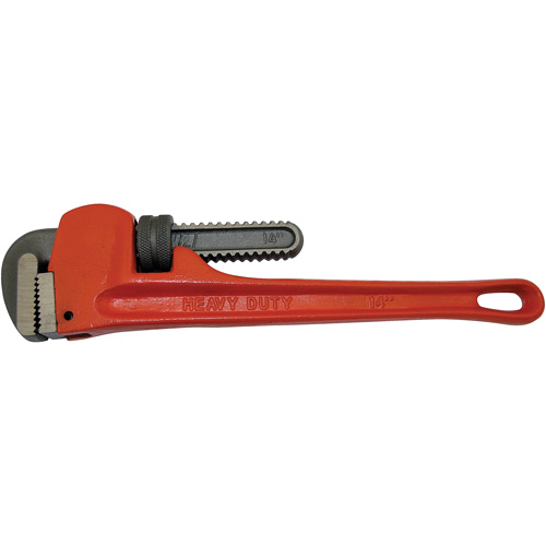 IPW-14 Cl&eacute; &agrave; tuyau de s&eacute;rie lourde, Longueur 14", Fini Rev&ecirc;tement en poudre M & M Nord Ouest Inc