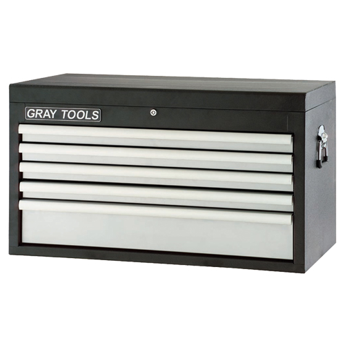 Top Chest - 5 Drawers, 33-1/2" W, 5 Drawers, Black M & M Nord Ouest Inc