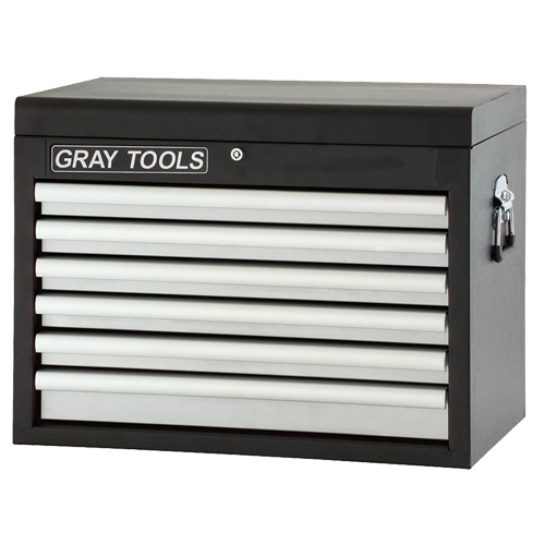 Top Chest - 6 Drawers, 26" W, 6 Drawers, Black M & M Nord Ouest Inc