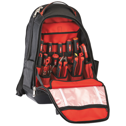 Sac &agrave; dos de chantier, 20" lo x 16" la, Noir, Balistique M & M Nord Ouest Inc