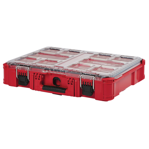 Packout Organizer, 20" x 15" x 5", Black/Red M & M Nord Ouest Inc