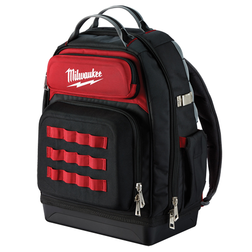 Ultimate Jobsite Backpack, 20" L x 17" W, Black, Ballistic M & M Nord Ouest Inc