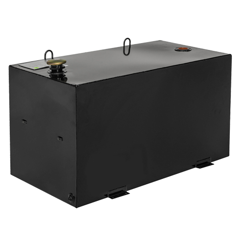 R&eacute;servoir de transfert pour carburant en acier, Acier, Capacit&eacute; 100 gal., Noir M & M Nord Ouest Inc