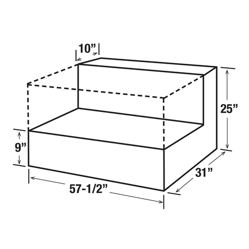 Aluminum Fuel Transfer, Aluminum, 100 Gal. Capacity, Silver M & M Nord Ouest Inc