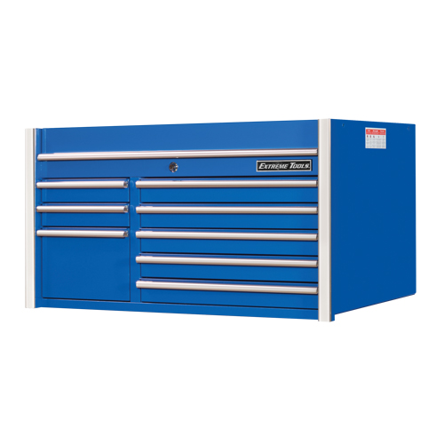 RX Series Tool Chest, 41" W, 8 Drawers, Blue M & M Nord Ouest Inc